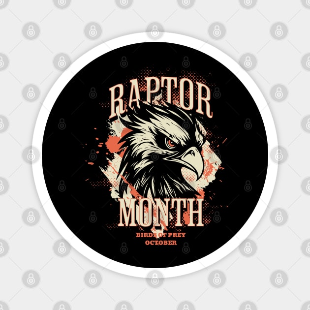 Raptor Month, Hawk Magnet by HolidayBug